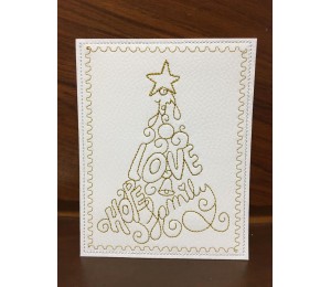 Stickserie ITH - Postkarten Set Wunschbäume